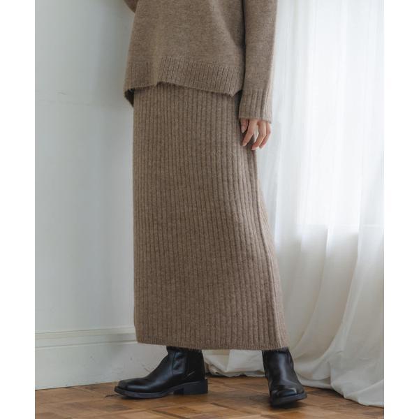 WEB限定』モックネックニット×スカートセットアップ : マルイ(丸井