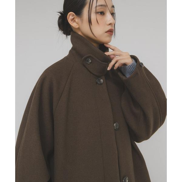KBF（ケービーエフ） ステンカラーコクーンロングコート : マルイ(丸井
