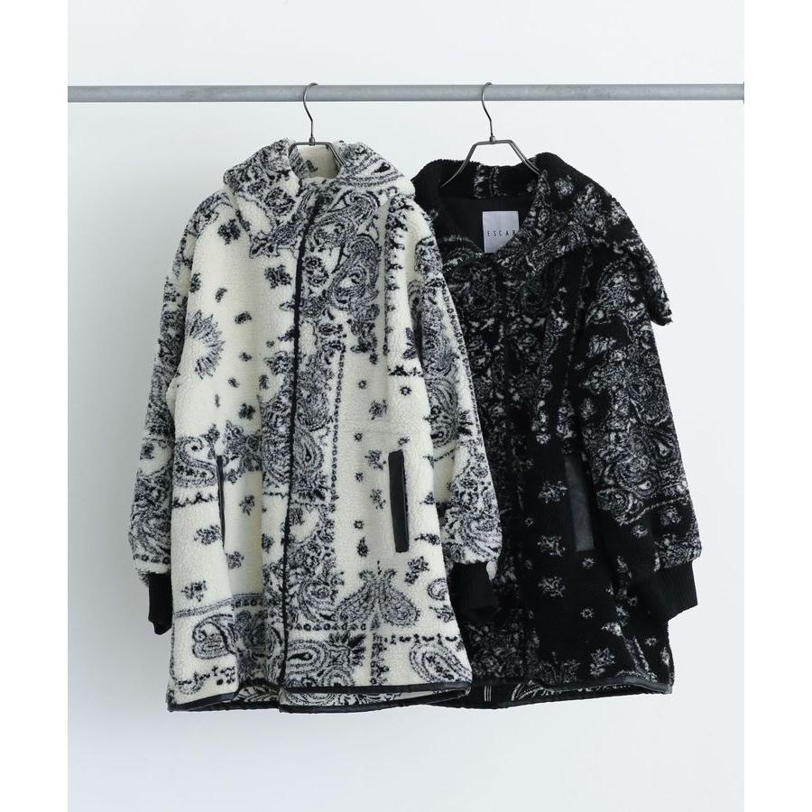 Green Parks（グリーンパークス） □ESCAR ペイズリーボアフードコート