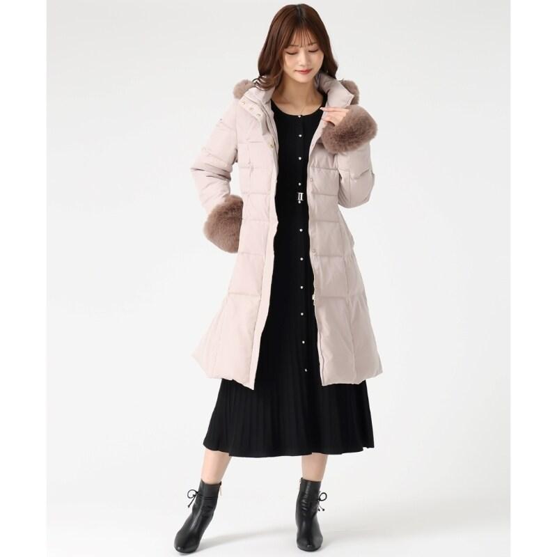 ミッシュマッシュ✳︎ロング✳︎ダウンコート✳︎新品✳︎ フード付きMISCH MASCH MISCH MASCH（ミッシュマッシュ） 2025秋冬新作 スタンドネックフード