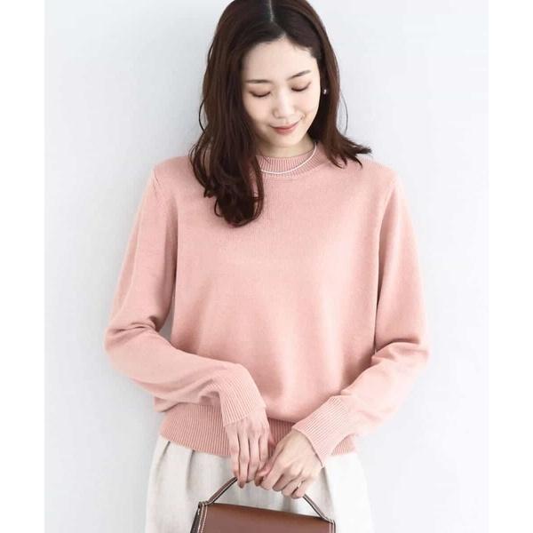 ビジネス/アンサンブル対応可/洗える】キラキラ ラメニットプル