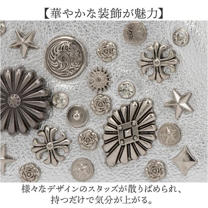 perche ペルケ マルチスタッズ がま口2つ折りウォレット : マルイ(丸井