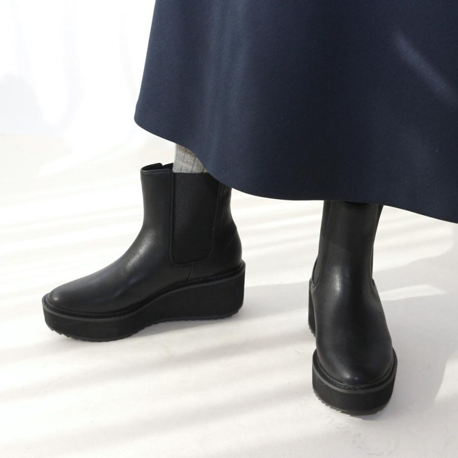 フィン（Fin）/【25秋冬新作】厚底サイドゴアブーツ【低反発スポンジ入り】 Fin（フィン） 【25秋冬新作】厚底サイドゴアブーツ【低反発スポンジ