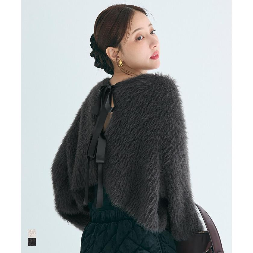 raffime（ラフィミー） ニット セーター 前後2WAYフロントリボン