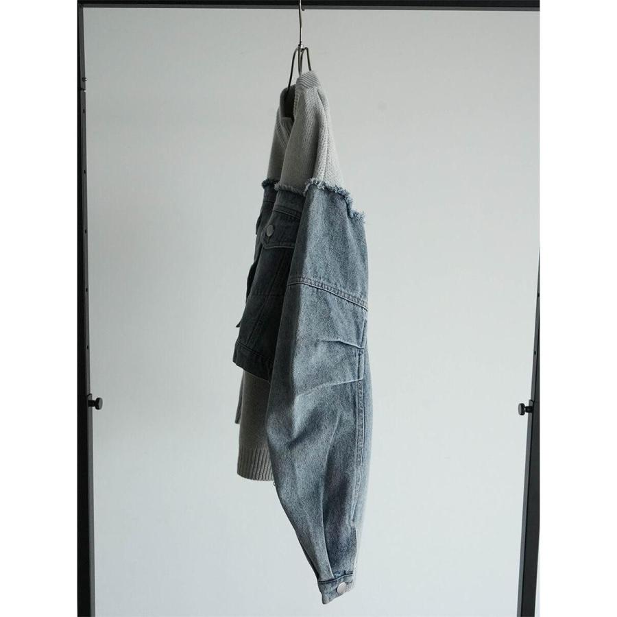 RADIATE（ラディエイト） デニムドッキングジップアップブルゾン