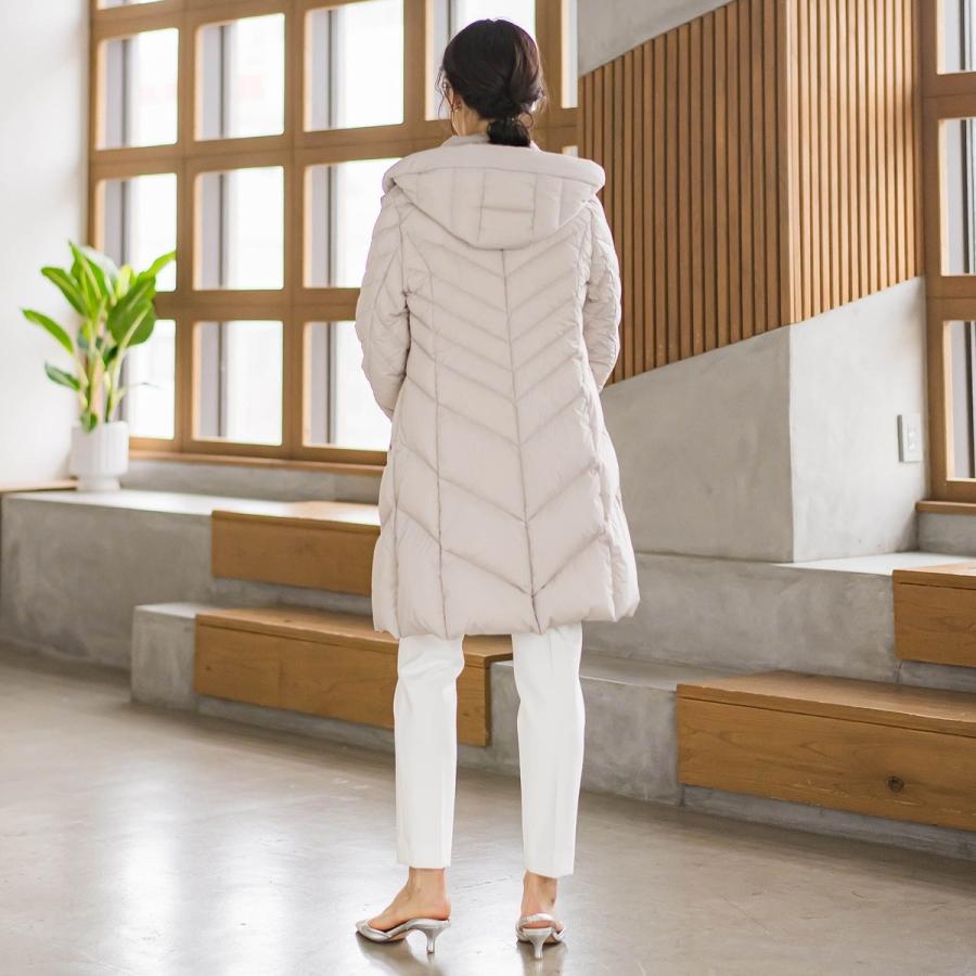 LAUTREAMONT（ロートレアモン） ストレッチダウンロングコート