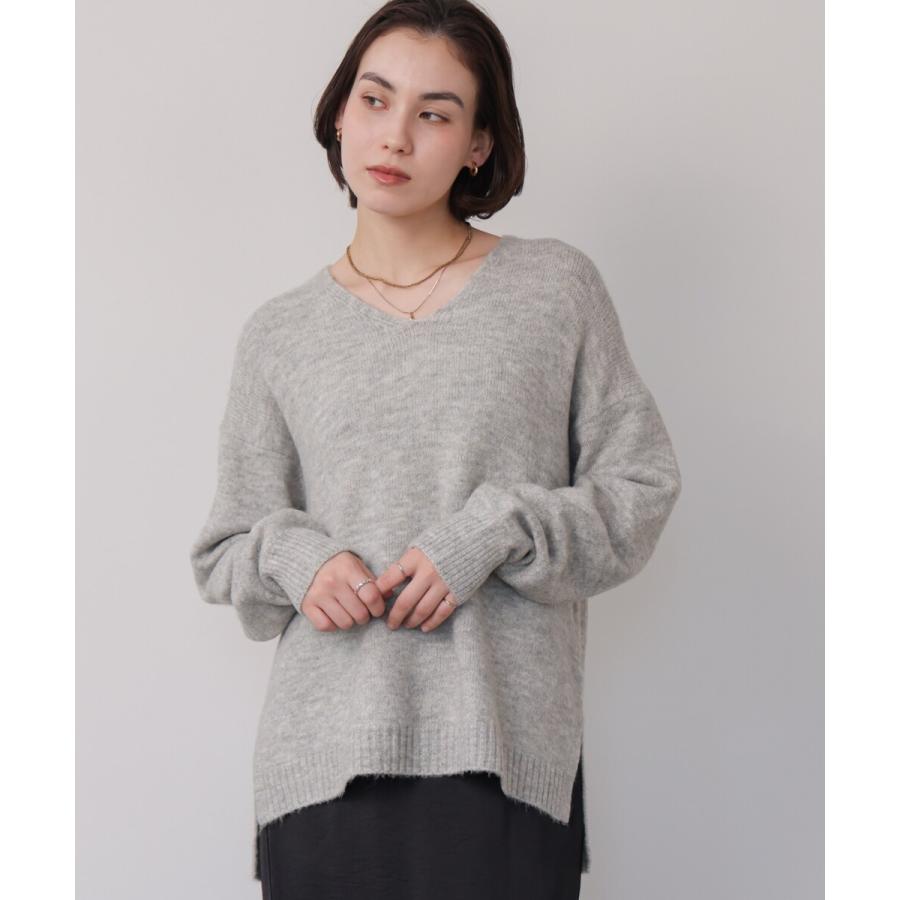 ヤクライクＶネックニットプルオーバー | Bou Jeloud