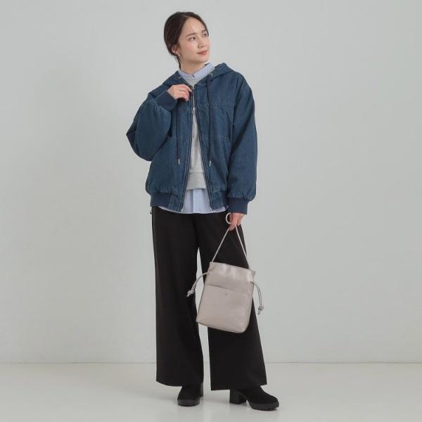 Cutie Blonde（キューティーブロンド） デニム中綿フーディーブルゾン