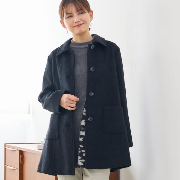 LOBJIE（ロブジェ） ステンカラーシャギーコート : マルイ(丸井)Yahoo