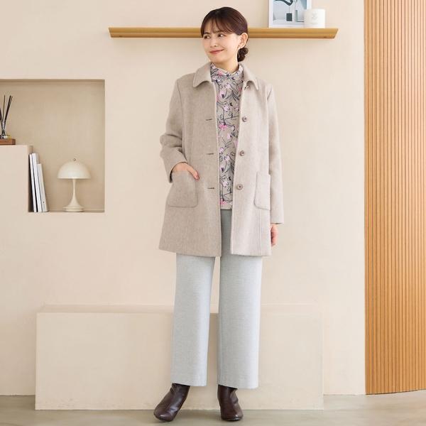 LOBJIE（ロブジェ） ステンカラーシャギーコート : マルイ(丸井)Yahoo