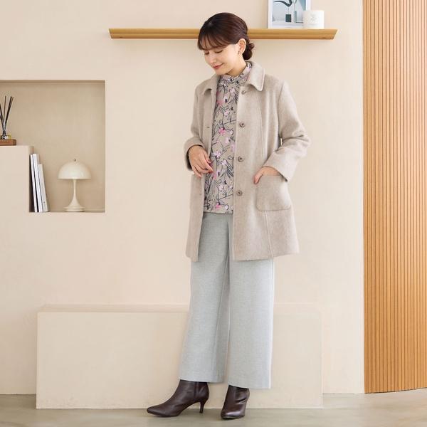 LOBJIE（ロブジェ） ステンカラーシャギーコート : マルイ(丸井)Yahoo