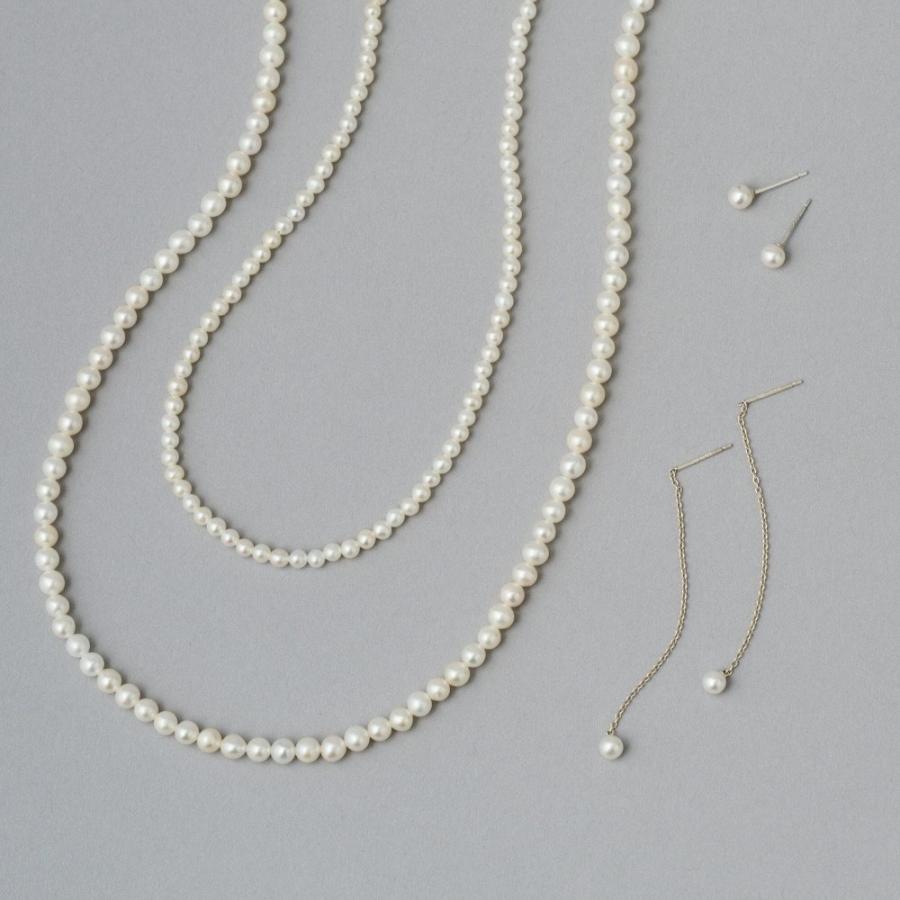 agete（アガット） 《WEB限定》シルバー淡水パールネックレス : マルイ