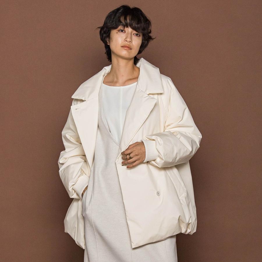 【新品】MAYSON GREY エアリーピュアダウンコクーンジャケット　ベージュ 新品】MAYSON GREY エアリーピュアダウンコクーンジャケット ベージュ