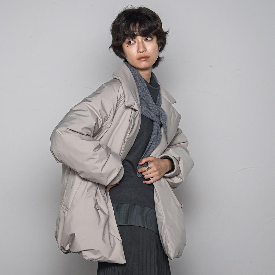 【新品】MAYSON GREY エアリーピュアダウンコクーンジャケット　ベージュ メイソングレイ MAYSON GREY エアリーピュアダウンコクーンジャケット