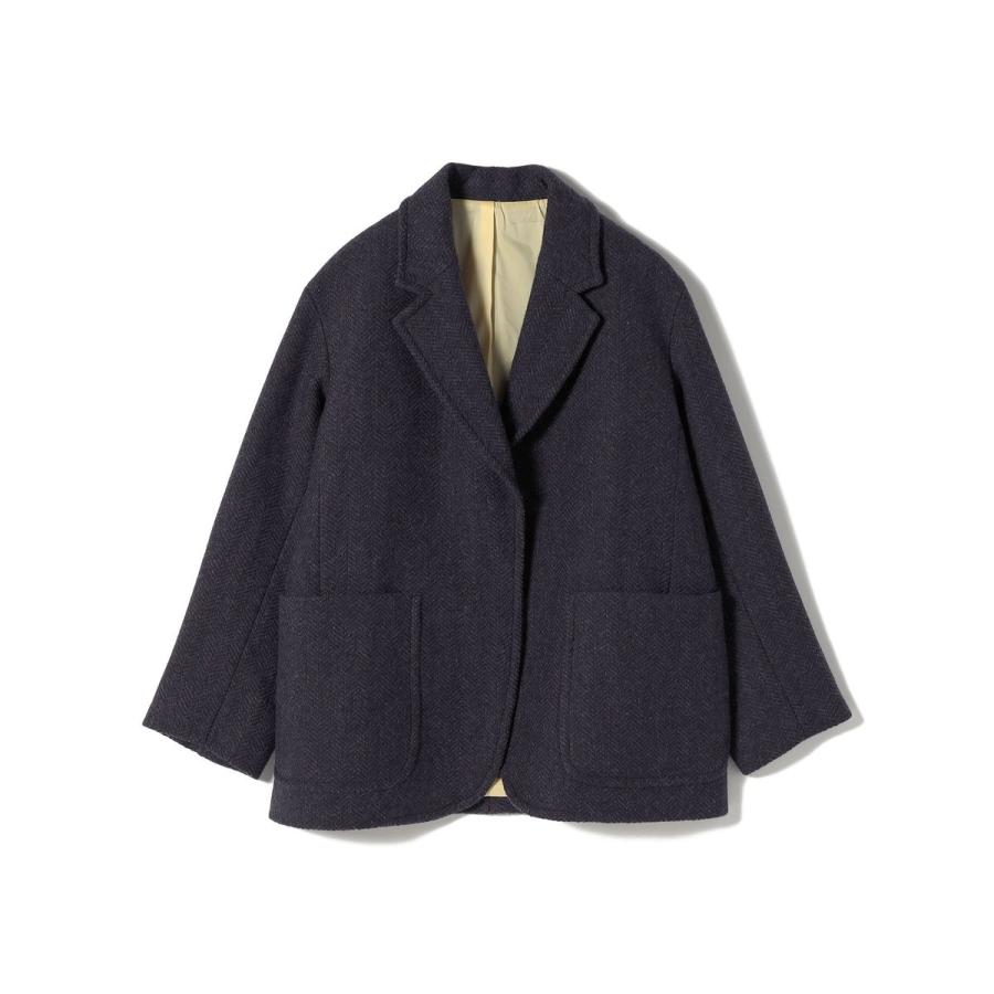 SHIPS（シップス） SHIPS Primary Navy Label:ヘリンボーンツイード