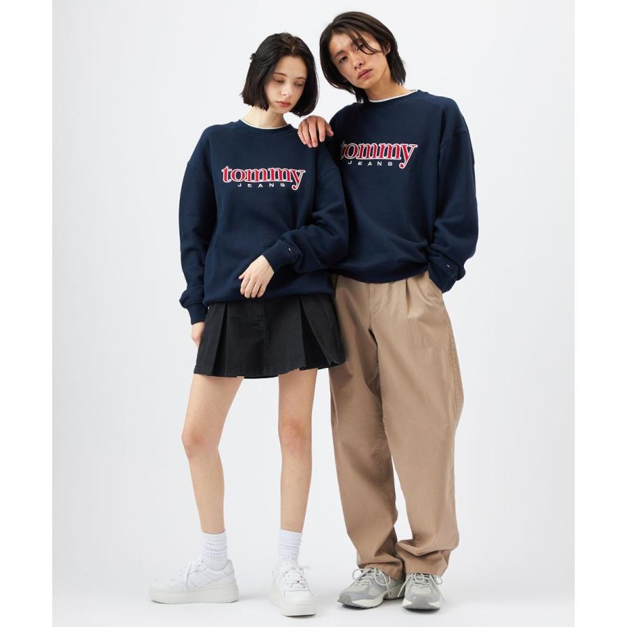 TOMMY JEANS（トミー・ジーンズ） 90sテクスチャーグラフィッククルー