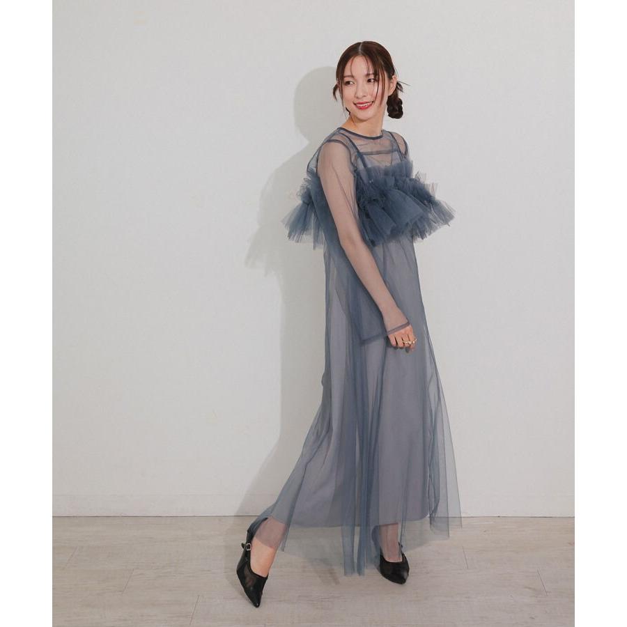 ANDRESD 【ANDRESD】multiway volume tulle dress : マルイ(丸井)Yahoo