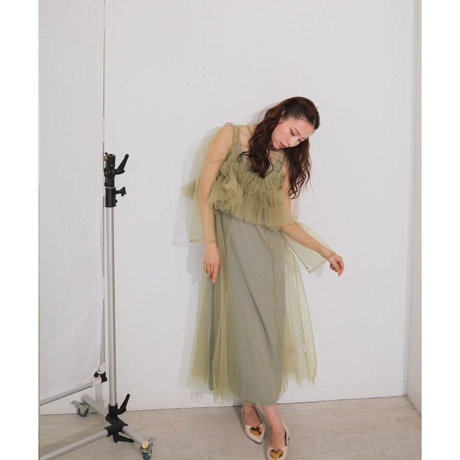 ANDRESD 【ANDRESD】multiway volume tulle dress : マルイ(丸井)Yahoo