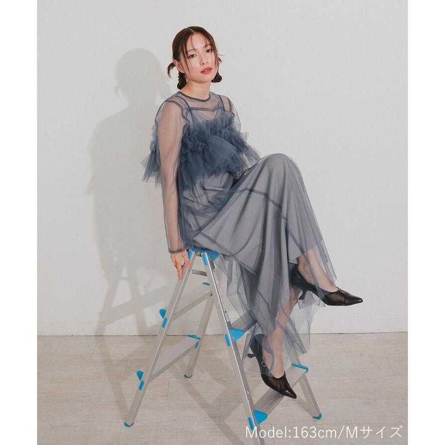 ANDRESD 【ANDRESD】multiway volume tulle dress : マルイ(丸井)Yahoo