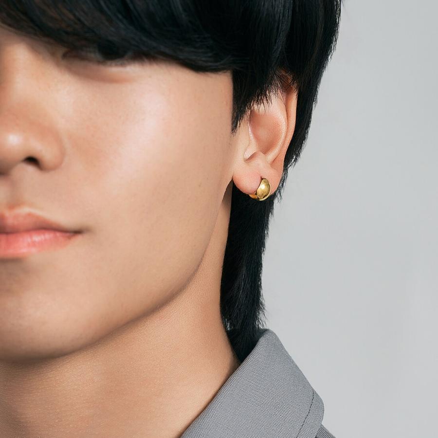 K18月甲フープピアス(7×10) : マルイ(丸井)Yahoo!店 - 通販 - Yahoo