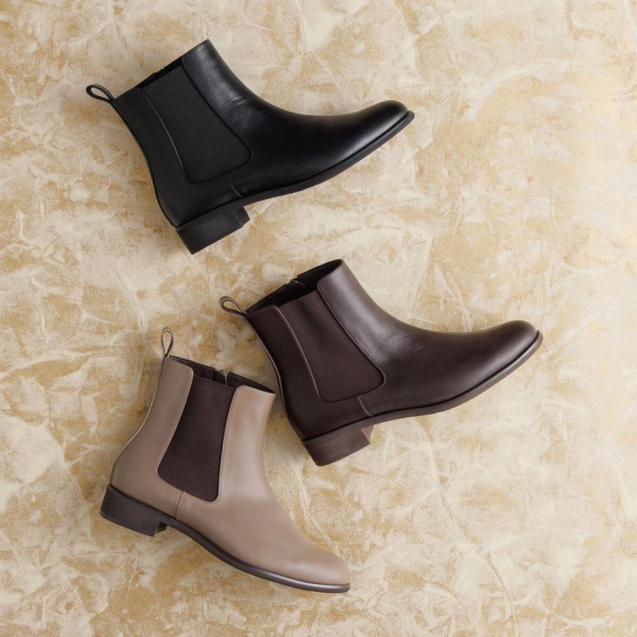 HIMIKO（HIMIKO）/デイリー使いにぴったり【撥水】【卑弥呼25AW】サイドゴアブーツ/651408 HIMIKO デイリー使いにぴったり【撥水】【卑弥呼25AW】サイドゴア