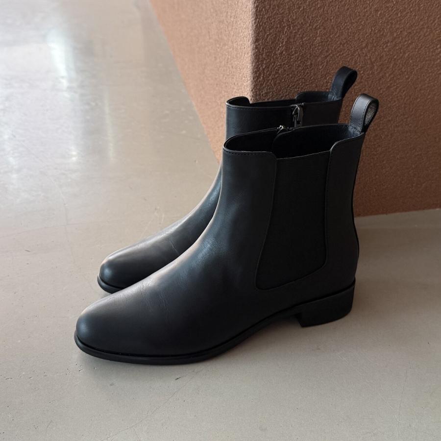 HIMIKO 【SALE】【撥水レザー/快適クッション/日本製】サイドゴア