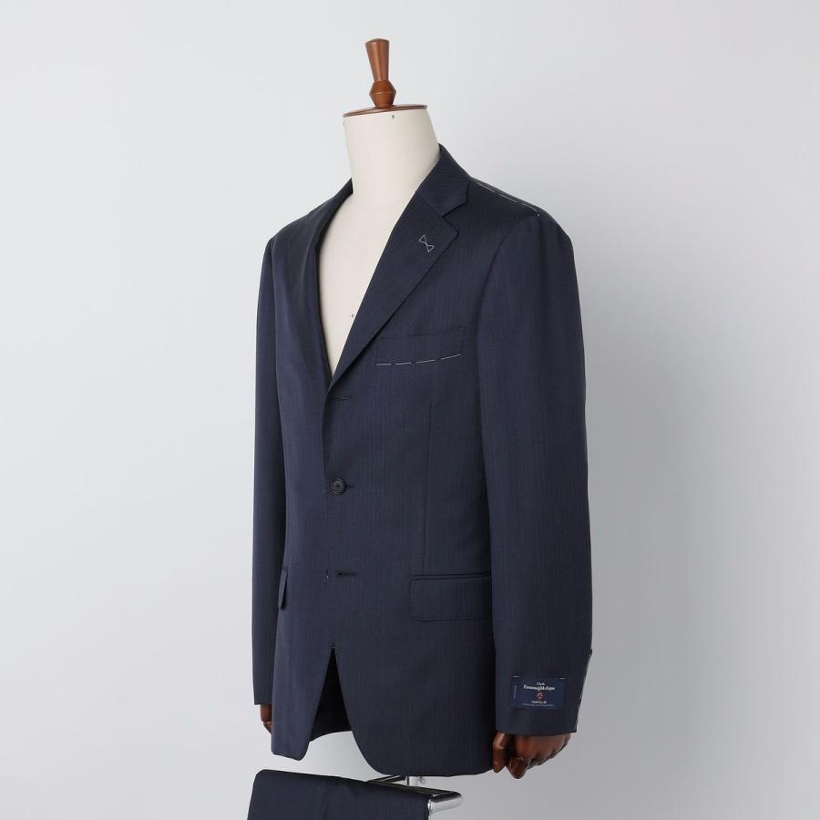 SHIPS: Ermenegild Zegna TRAVELLER ヘリンボーン スーツの画像