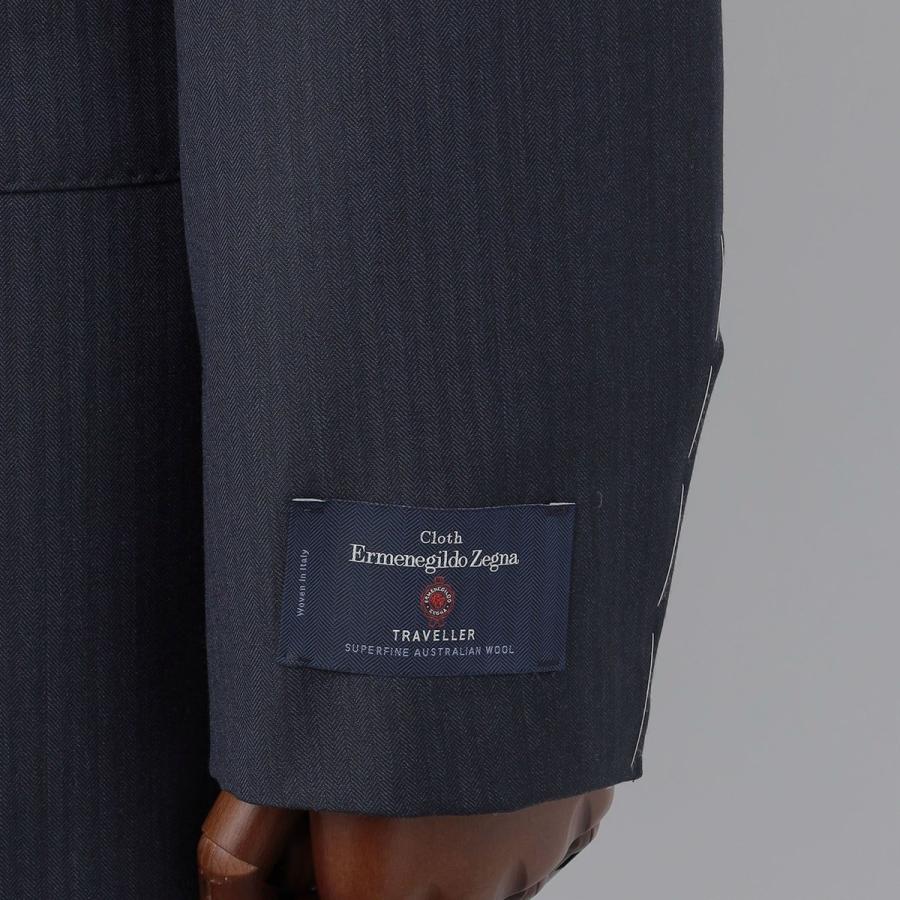 SHIPS: Ermenegild Zegna TRAVELLER ヘリンボーン スーツの画像