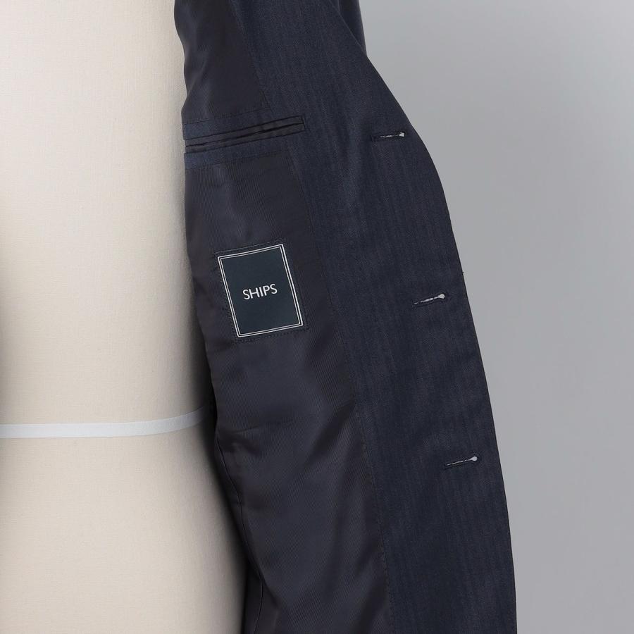 SHIPS: Ermenegild Zegna TRAVELLER ヘリンボーン スーツの画像