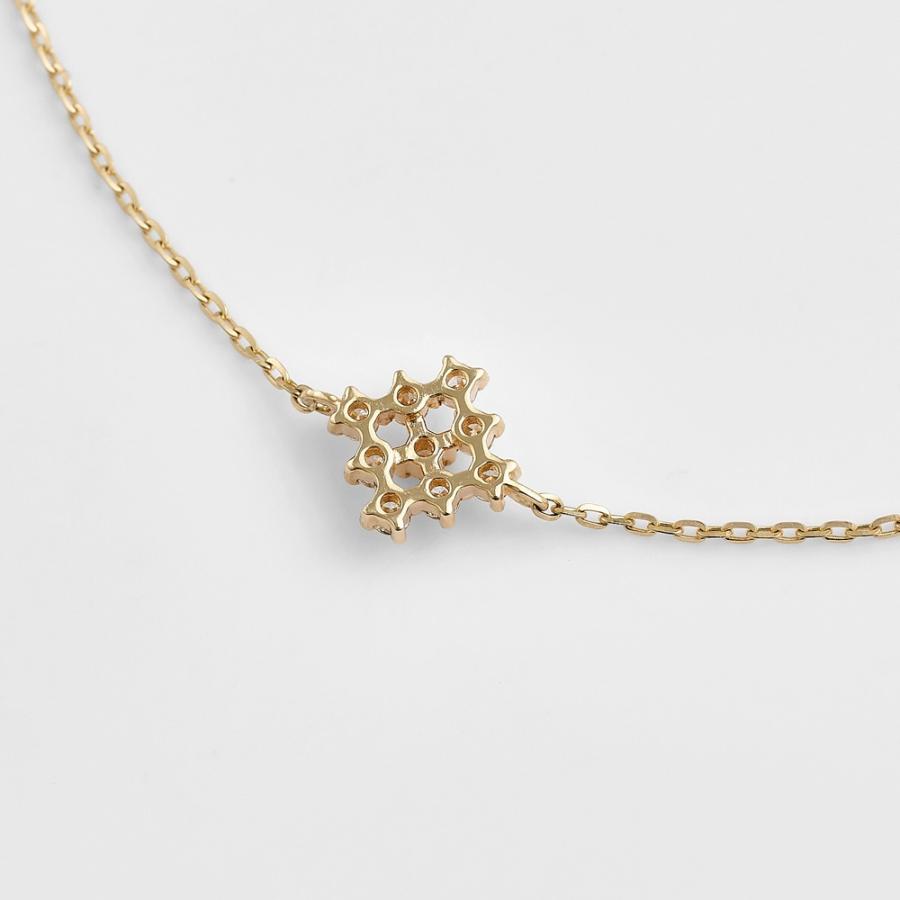 agete（アガット） K10ダイヤモンドブレスレット（0.06ct ） : マルイ