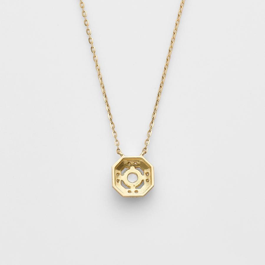 agete（アガット） K18ダイヤモンドネックレス（ 0.07ct） : マルイ