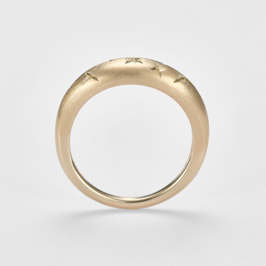 agete（アガット） K5ダイヤモンドピンキーリング（0.02ct） : マルイ