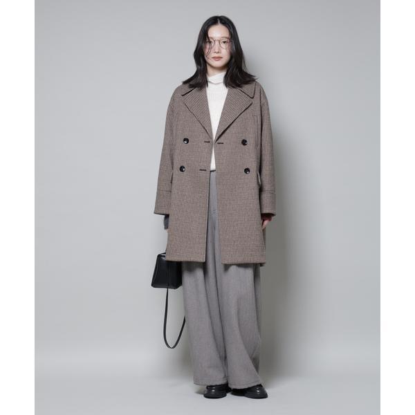 オーバーサイズポケットチェックコート : マルイ(丸井)Yahoo!店 - 通販