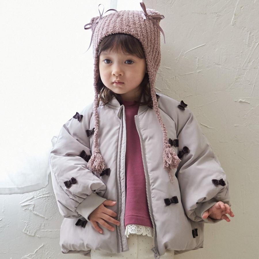 petit main 【リンク/洗える】ちびリボン中綿ジャケット : マルイ(丸井