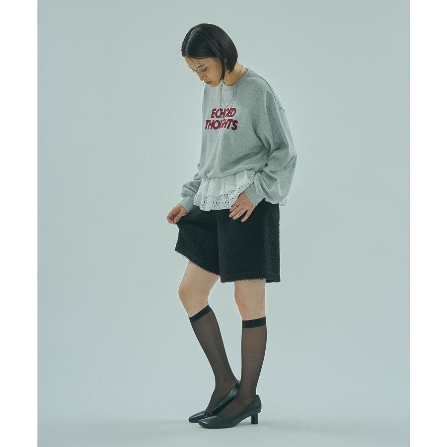 ROSE BUD（ローズバッド） LACE HEM SWEATSHIRT : マルイ(丸井)Yahoo