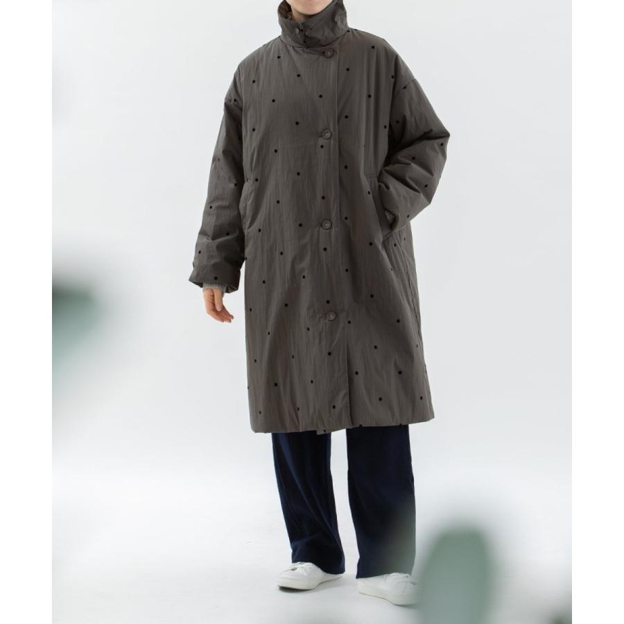 nop de nod（ノップドゥノッド） フロッキーpolka中綿3wayカラーコート