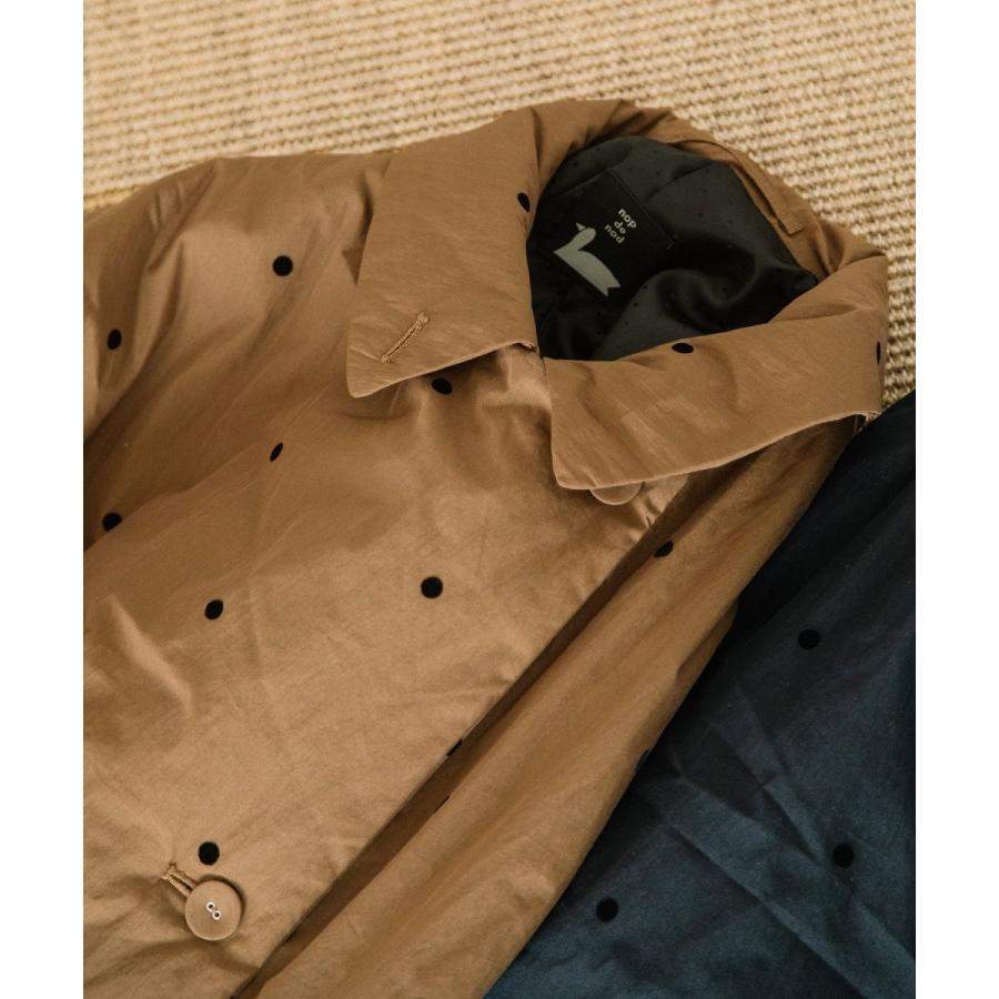 nop de nod（ノップドゥノッド） フロッキーpolka中綿3wayカラーコート