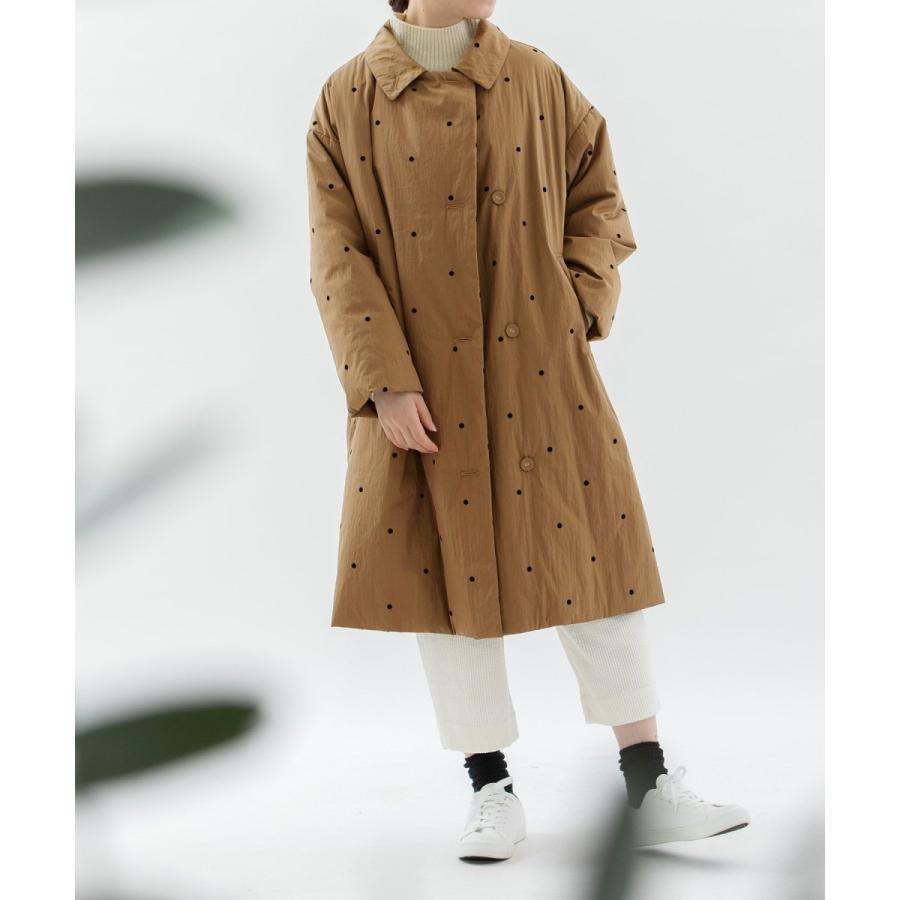 ノップドゥノッド（nop de nod）/フロッキーpolka中綿3wayカラーコート nop de nod（ノップドゥノッド） フロッキーpolka中綿3wayカラーコート