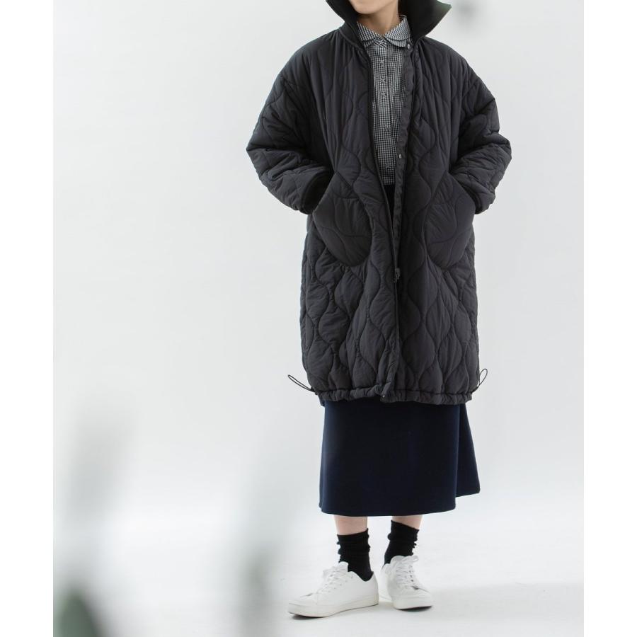 ノップドゥノッド（nop de nod）/ナイロンツイルバイカラーリバーシブルコート nop de nod（ノップドゥノッド） ナイロンツイルバイカラー