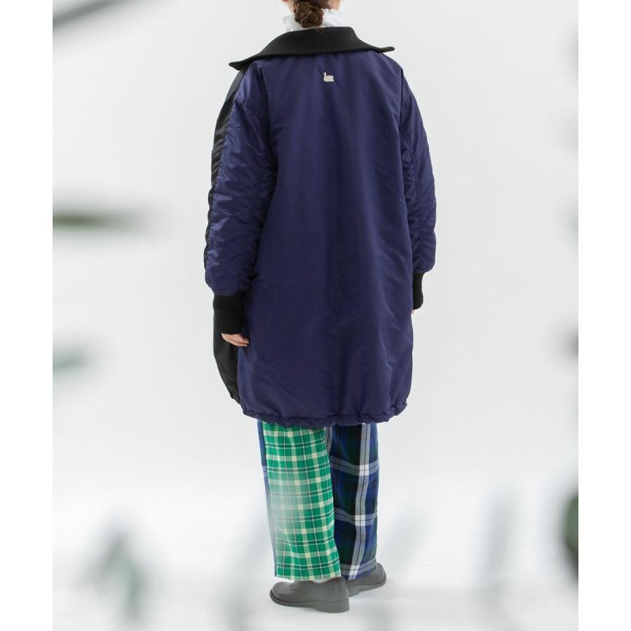 nop de nod（ノップドゥノッド） ナイロンツイルバイカラー