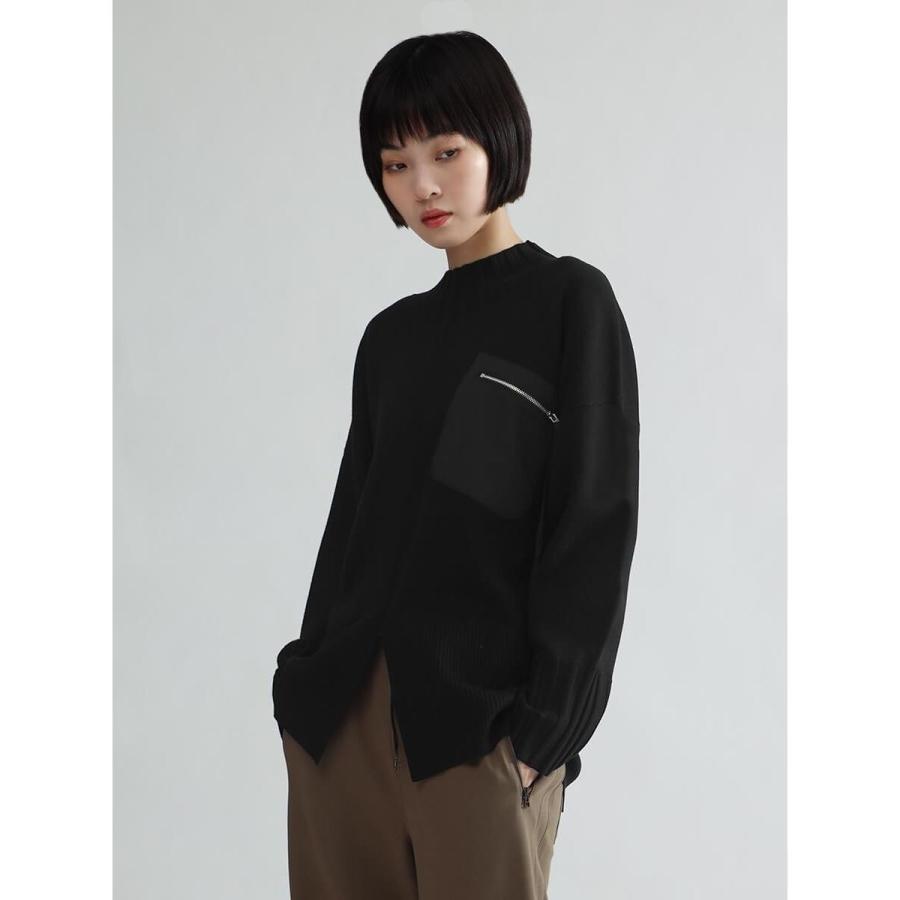 LASUD（ラシュッド） ストラップポケットスリットニット : マルイ(丸井