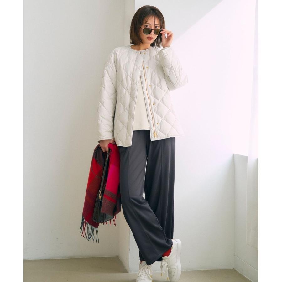 自宅で洗濯OK / 軽量で暖かい】TAIONコラボ キルティングブルゾン