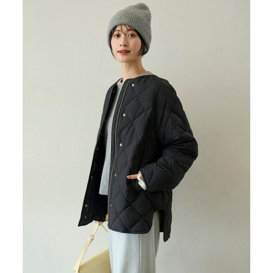 自宅で洗濯OK / 軽量で暖かい】TAIONコラボ キルティングブルゾン