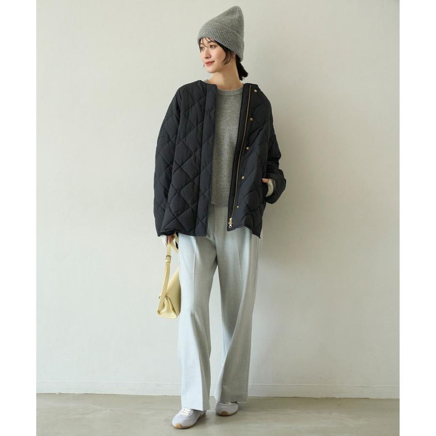 自宅で洗濯OK / 軽量で暖かい】TAIONコラボ キルティングブルゾン