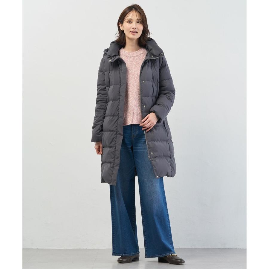 J.PRESS（J.プレス） 【洗える・2way】タフタダウン ロング丈 コート