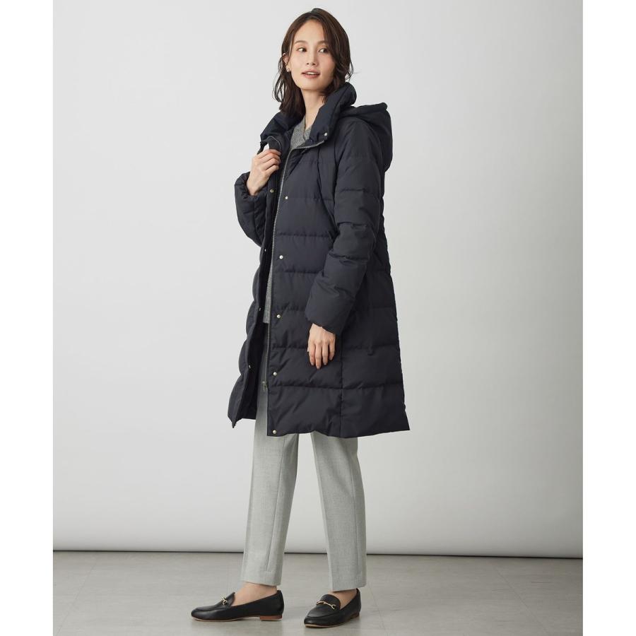 J.PRESS（J.プレス） 【洗える・2way】タフタダウン ロング丈 コート