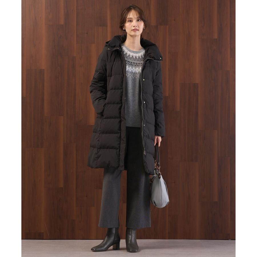 J.PRESS（J.プレス） 【洗える・2way】タフタダウン ロング丈 コート