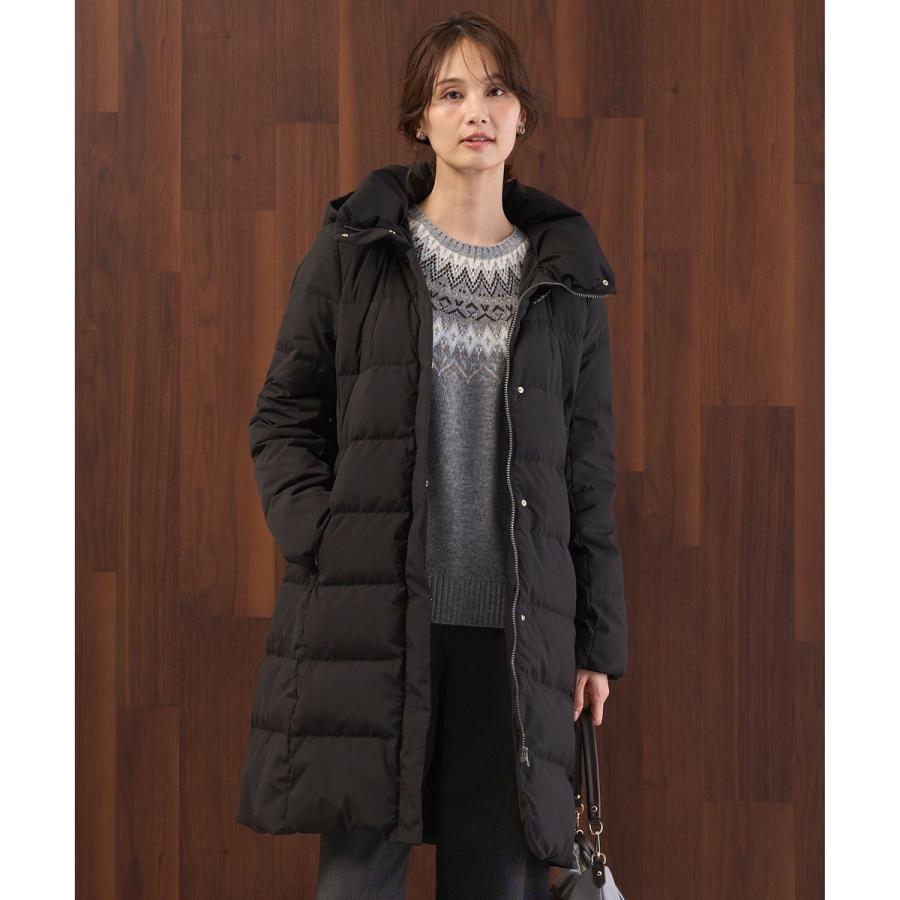 J.PRESS（J.プレス） 【洗える・2way】タフタダウン ロング丈 コート