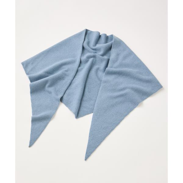 シームレストライアングルカシミヤニットストール《ASAUCE MELER
