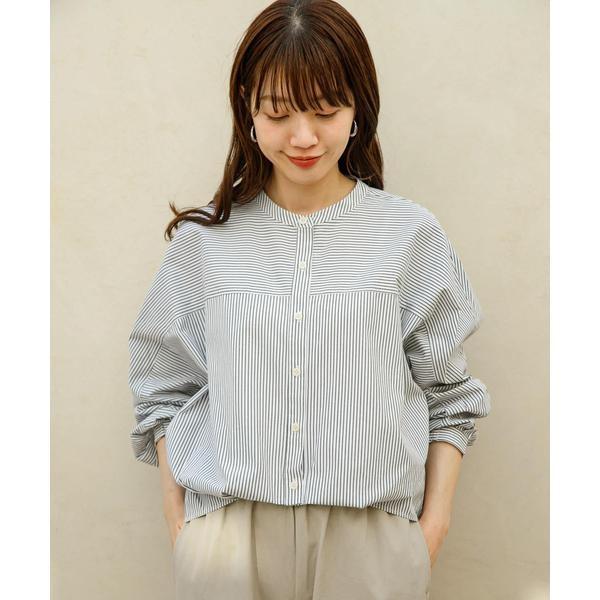 WEB限定』フロントタックバンドカラーシャツ : マルイ(丸井)Yahoo!店